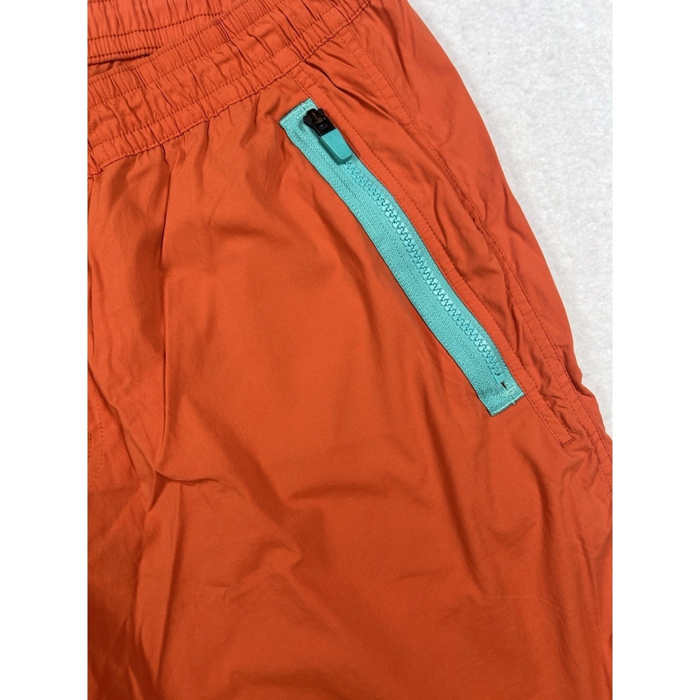 Outdoor Afro x REI Co-op Hiking Shorts Mens Large Orange Zip Pockets Drawstring - Picture 4 of 10